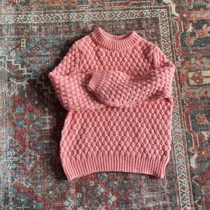 H&M bubble gum pink sweater